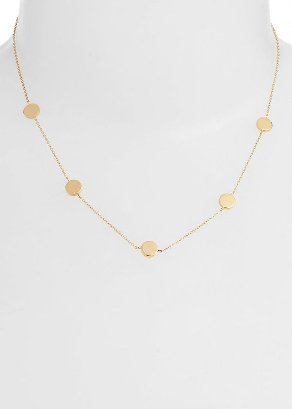 Jennifer Zeuner Lupita Gold Necklace