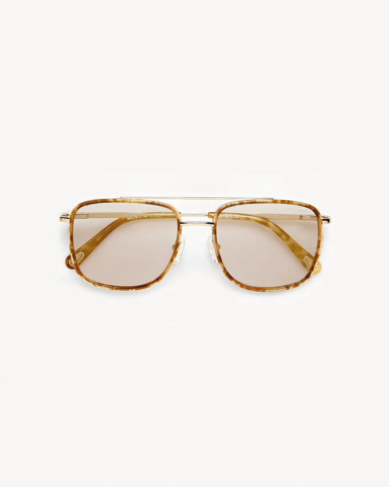Machete Amelia Sunglasses in Modern Walnut