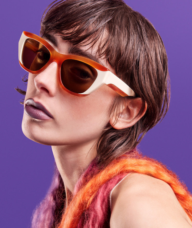Carla Colour Ayres Riveria Tort Sunglasses
