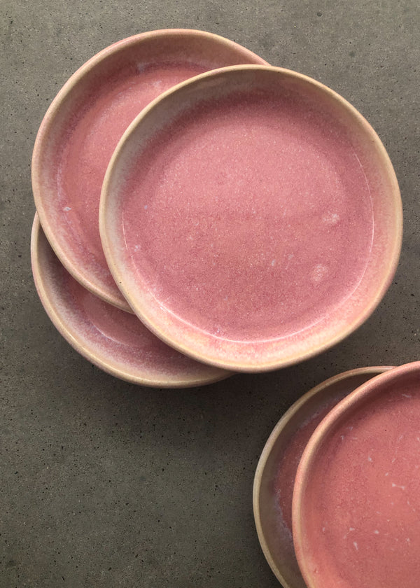 Pink Handcrafted Ceramic Trinket Tray