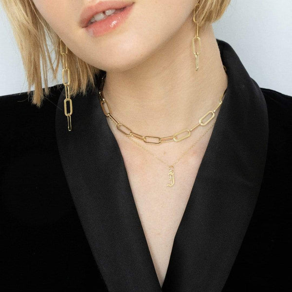 Jennifer Zeuner Marta Gold Necklace