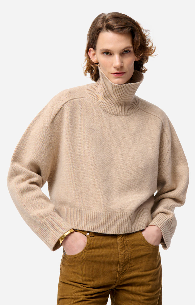 Vanessa Bruno Ballerine Sweater Taupe/Ecru