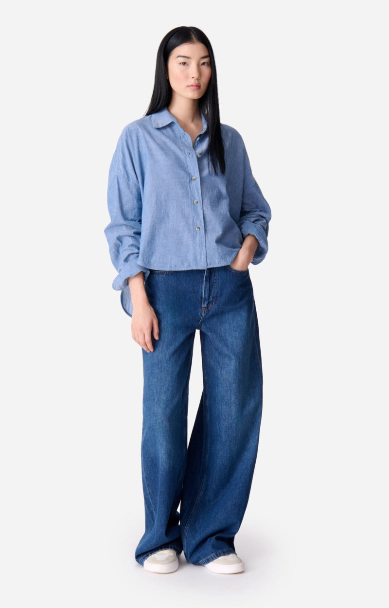 Vanessa Bruno Brad Shirt in Chambray