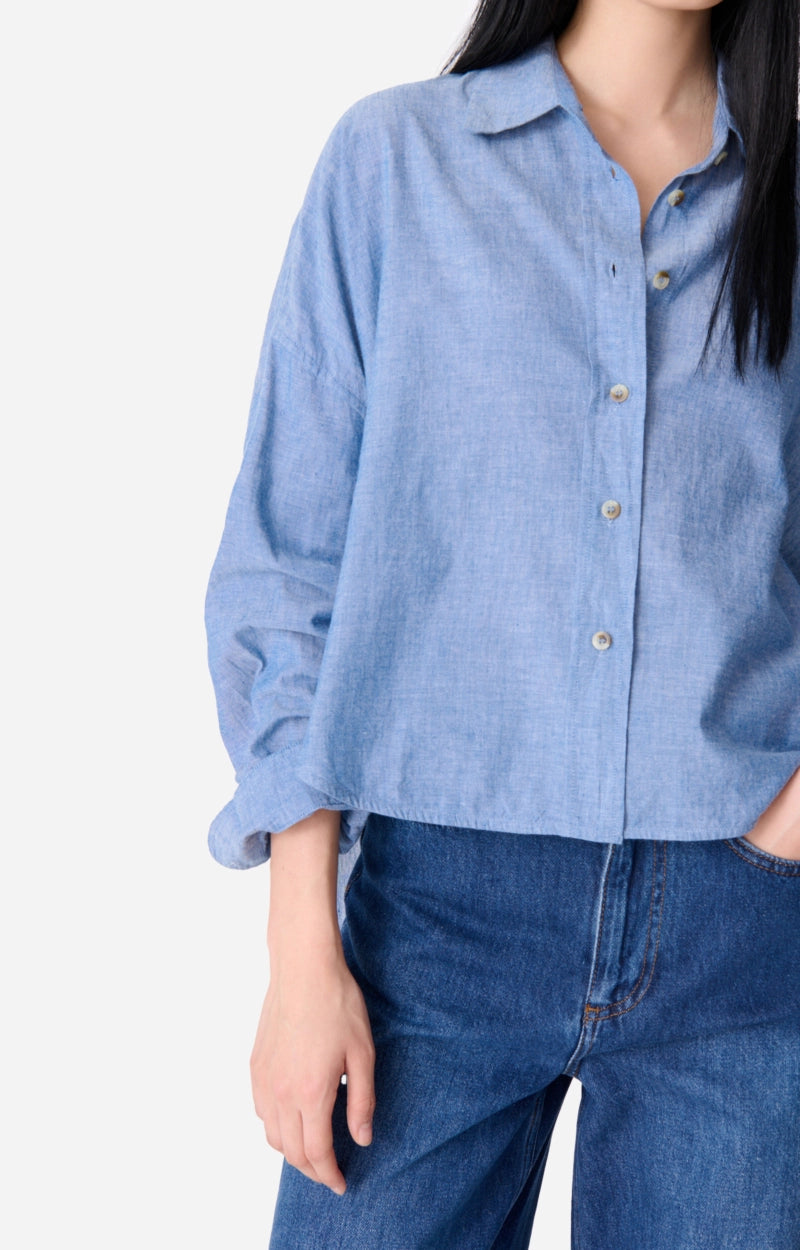 Vanessa Bruno Brad Shirt in Chambray