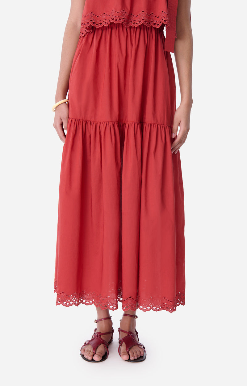 Vanessa Bruno Cora Dress Brique