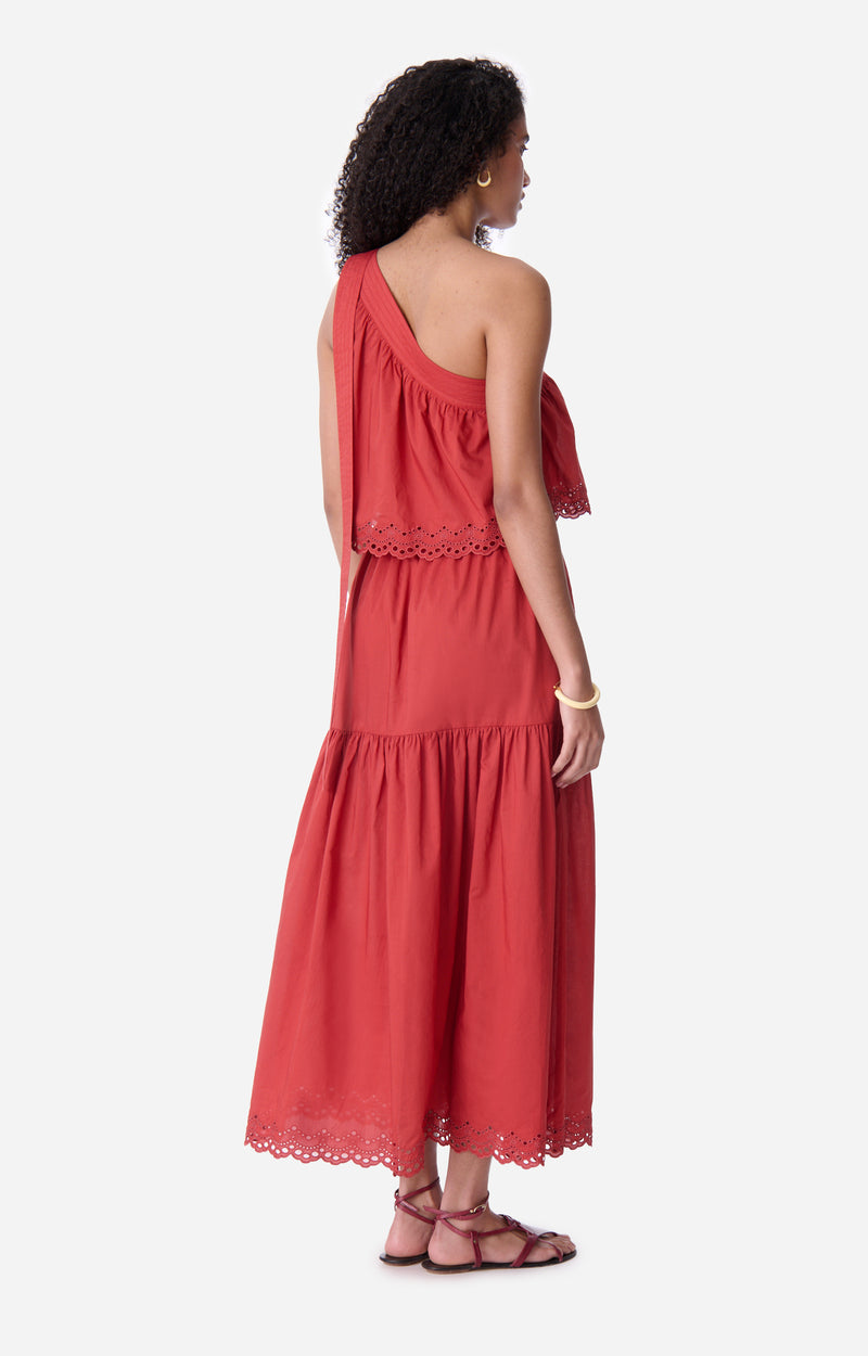 Vanessa Bruno Cora Dress Brique