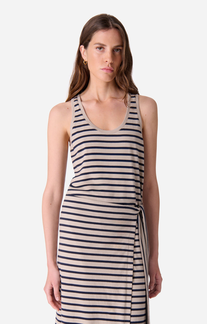 Vanessa Bruno Etretat Stripe Tank Knit Dress