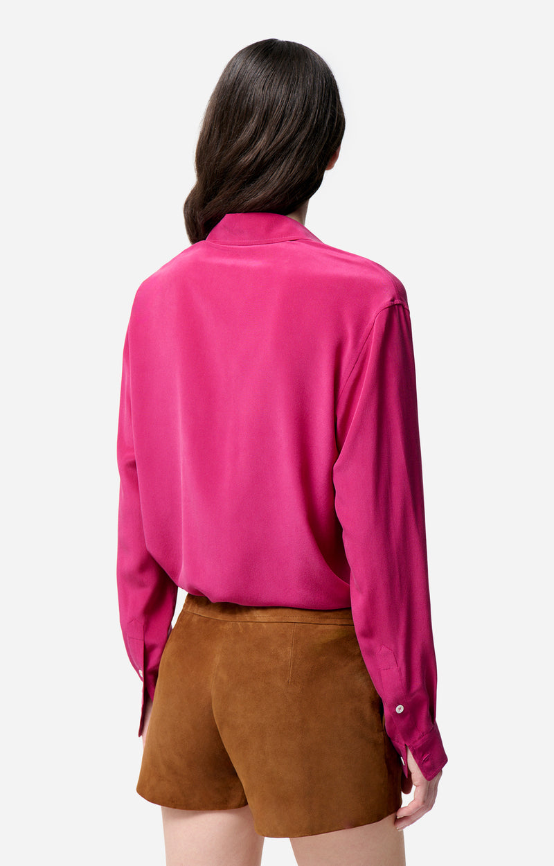 Vanessa Bruno Druyat Shirt in Garnet