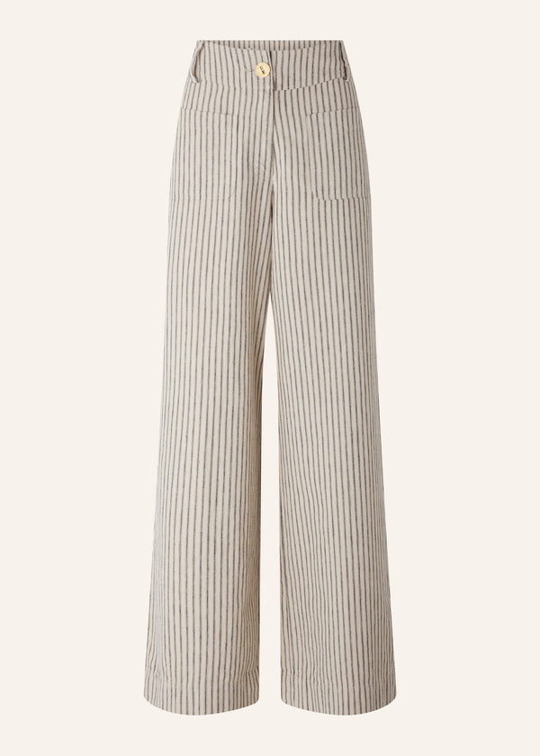 Sessun Manhatti Pants in Sand Black