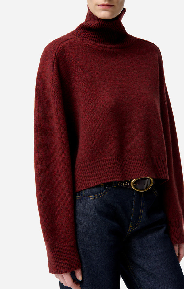 Vanessa Bruno Ballerine Sweater Burgundy/Rouge
