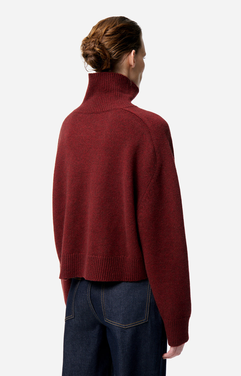 Vanessa Bruno Ballerine Sweater Burgundy/Rouge