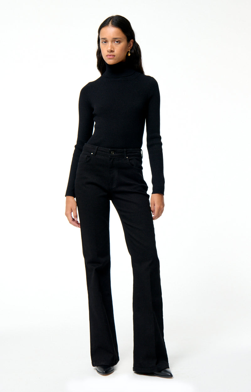 Vanessa Bruno Fontinelle Knit Top Black