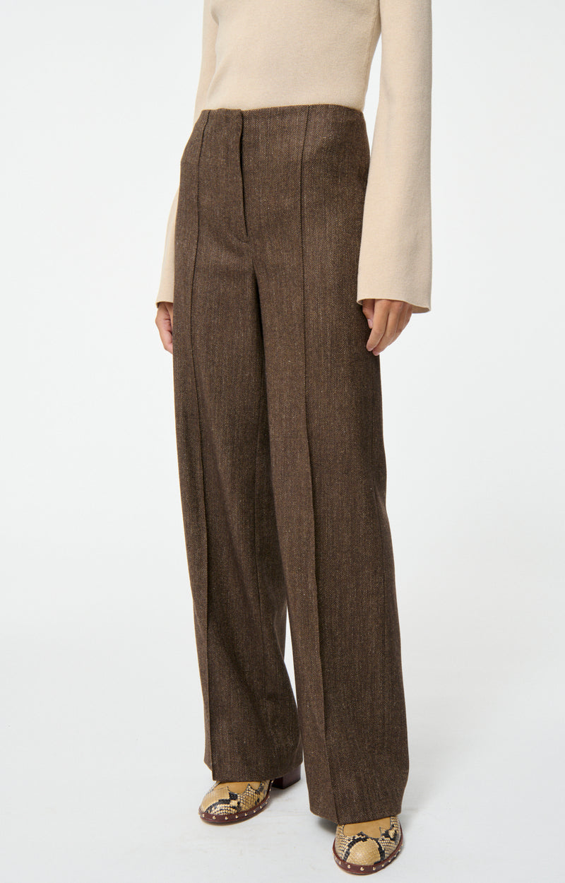 Vanessa Bruno Faru Pants Brown