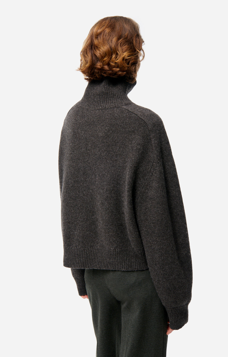 Vanessa Bruno Ballerine Sweater Charcoal Anthracite