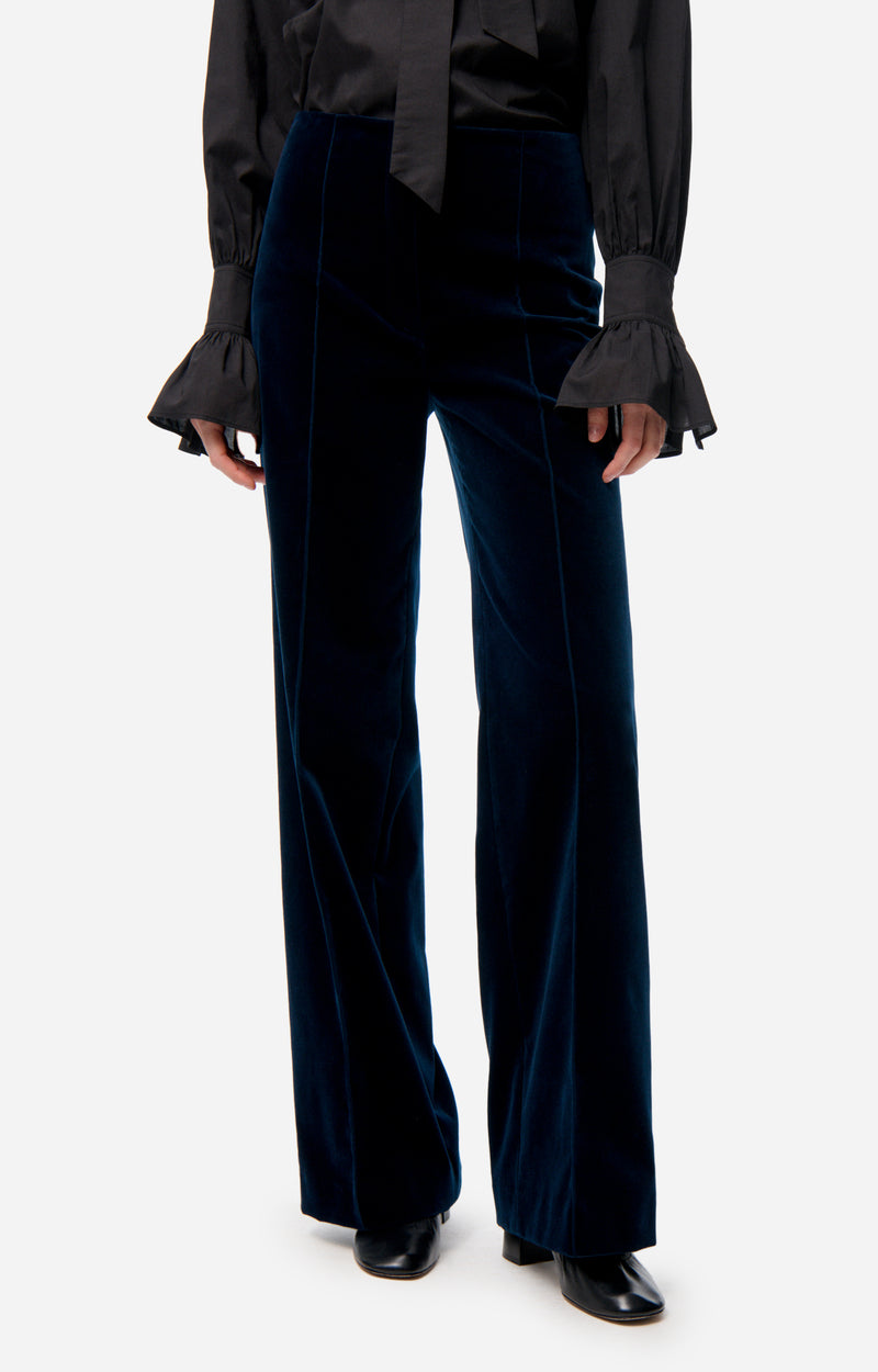 Vanessa Bruno Faru Pants Blue Petrol