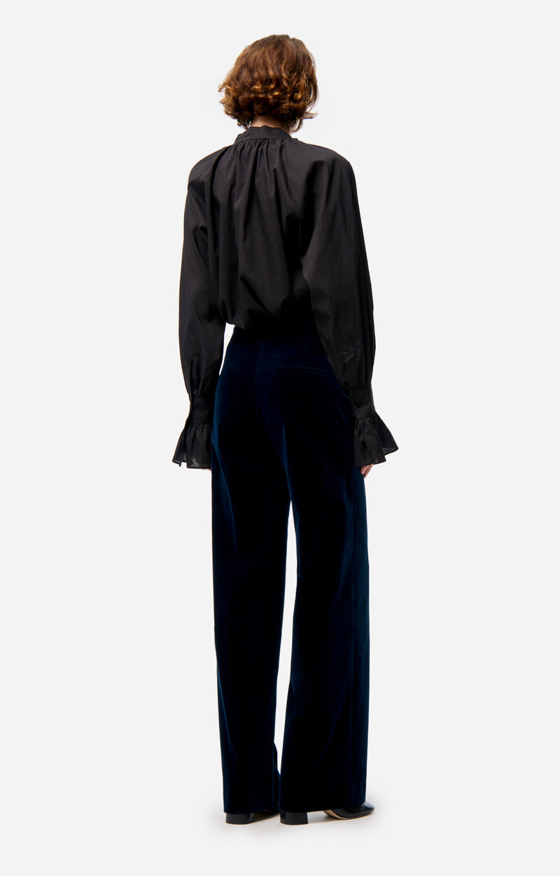 Vanessa Bruno Faru Pants Blue Petrol