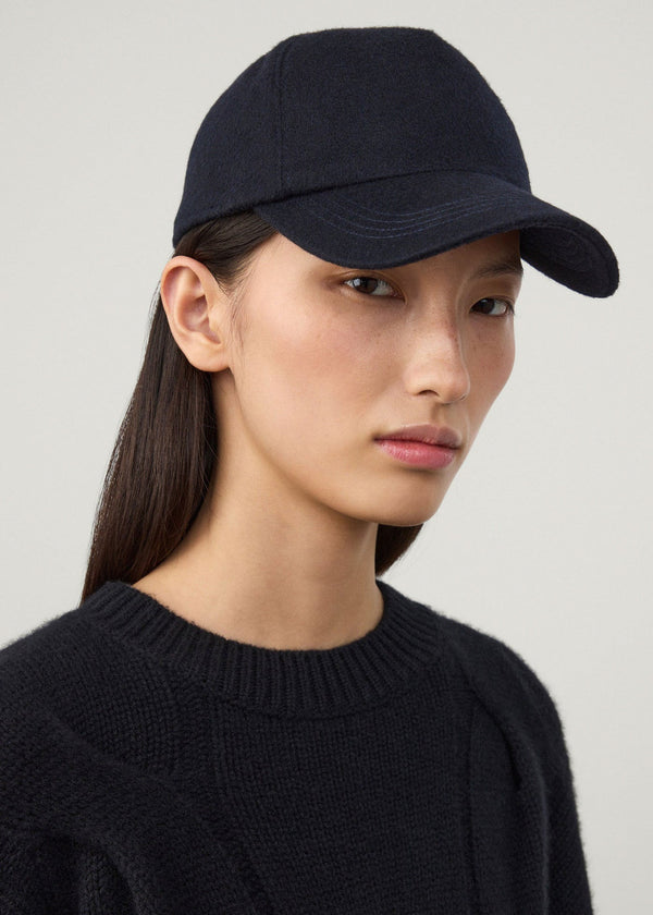 Lisa Yang Base Cap - Navy Cashmere