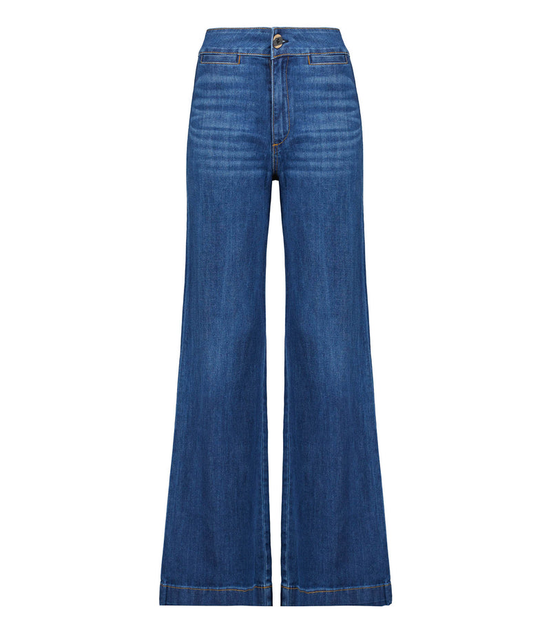 ASKK NY Brighton Wide Leg Denim | Mercury
