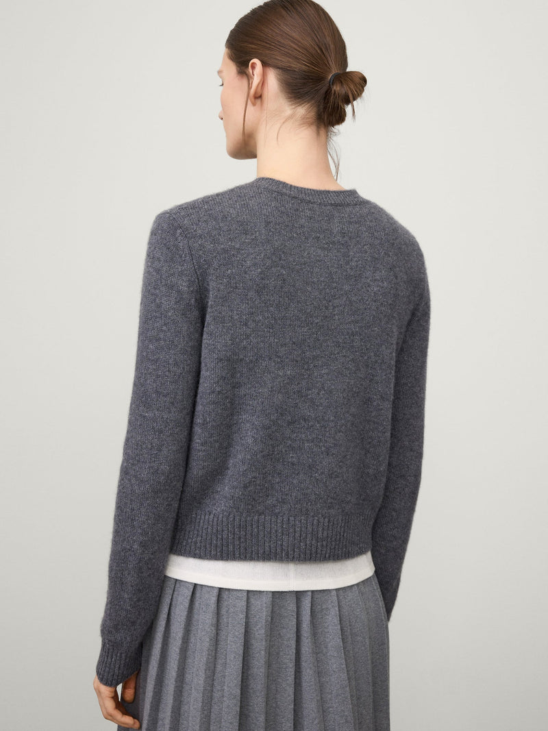 Lisa Yang Mable Cashmere Sweater Graphite