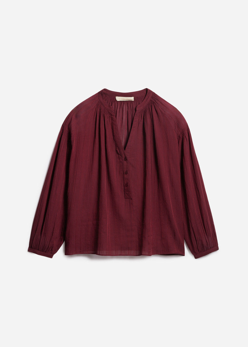 Vanessa Bruno Nipoa Blouse Bordeaux