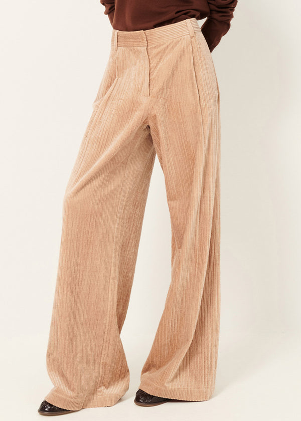 Sessun Paseo Corduroy Pants in Rose Tan