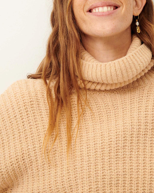 Balasana Sweater in Oat Milk