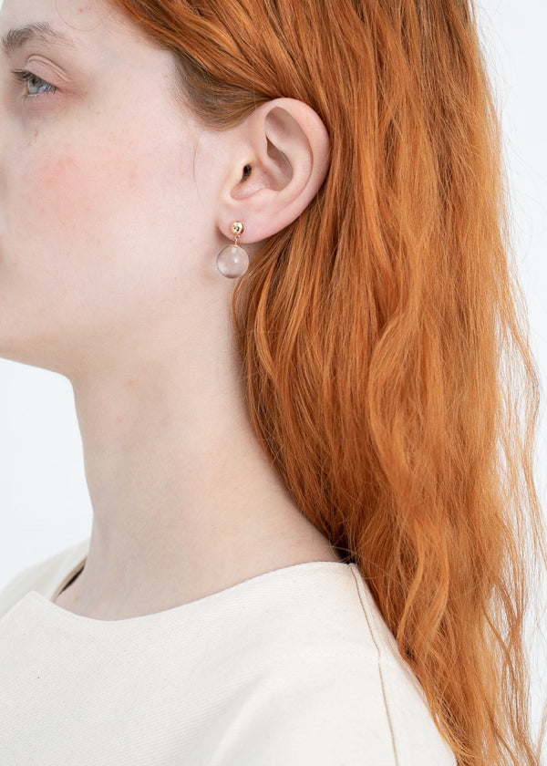 J. Hannah Glace Drop Earrings in 14k Yellow Gold