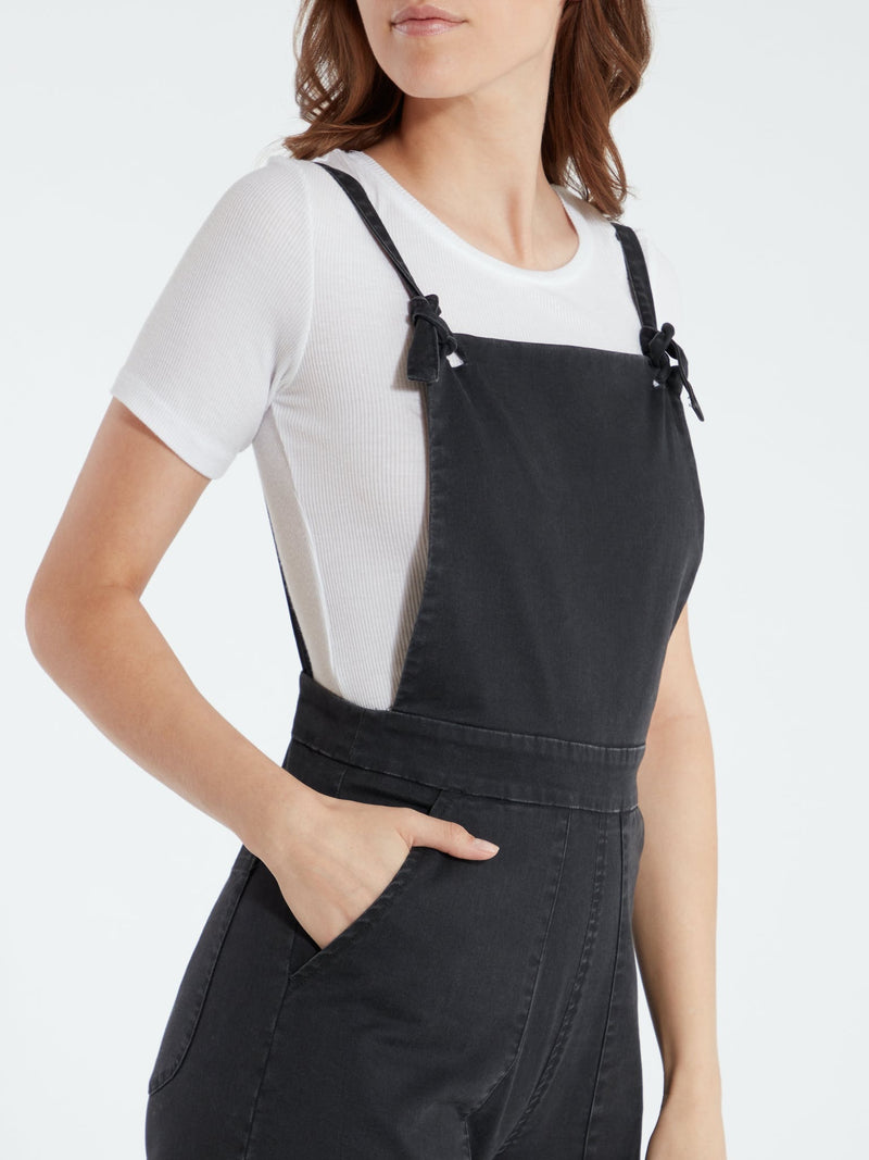 Loup Knot Overalls l Black