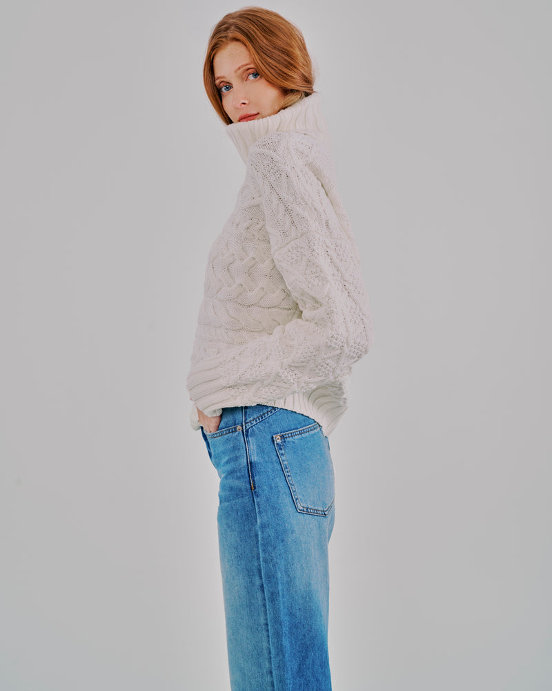 Cable Knit Sweater - Multiple colors