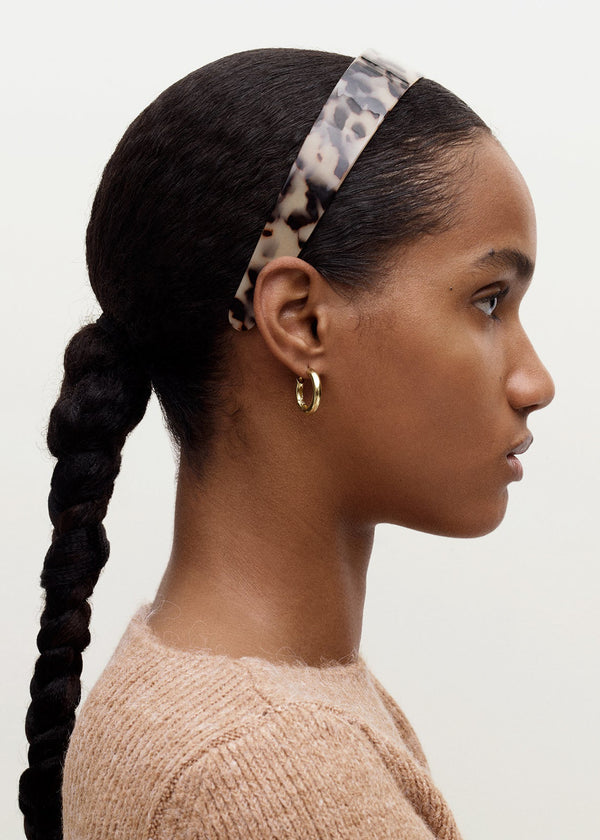 Machete Wide Headband - Blonde Tortoise