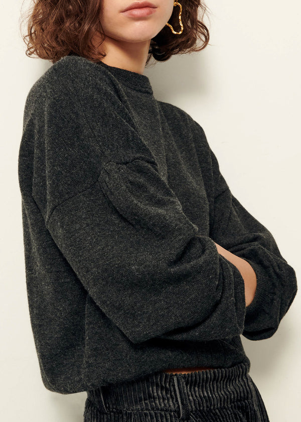 Taiga Sweater in Carbonella