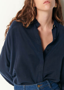 Sessun Lady D Shirt in Navy