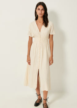 Sessun Galaposa Dress Sandcream
