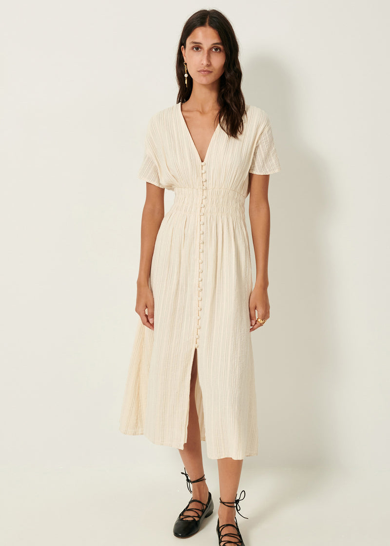 Sessun Galaposa Dress Sandcream