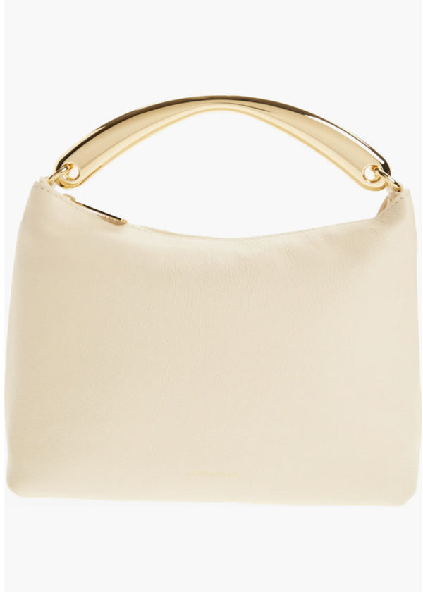 Mansur Gavriel Metal Handle Hera Jasmine Leather