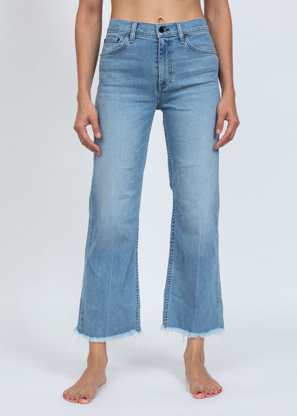 ASKK NY Crop Wide Straight Leg Keel Over