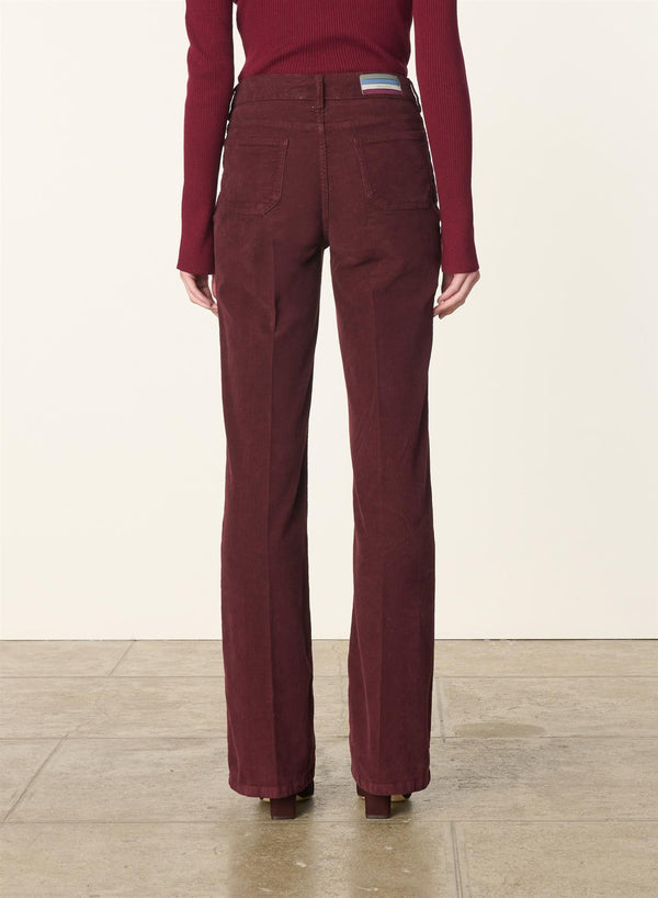 Vanessa Bruno Dompay Corduroy Pants Bordeaux