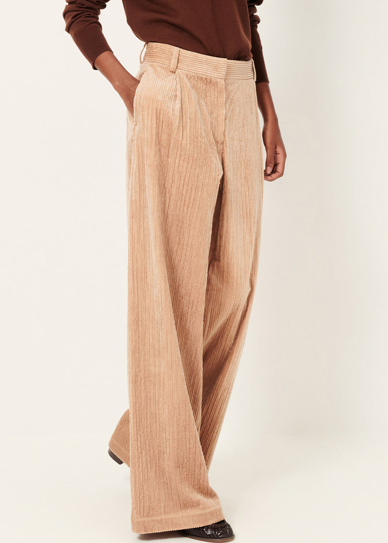 Sessun Paseo Corduroy Pants in Rose Tan