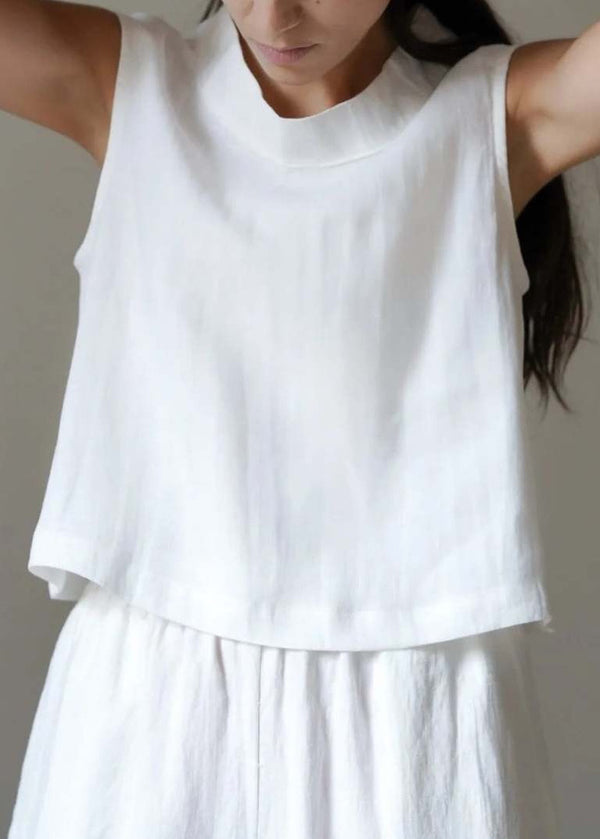 Kono Top in White Zii Ropa