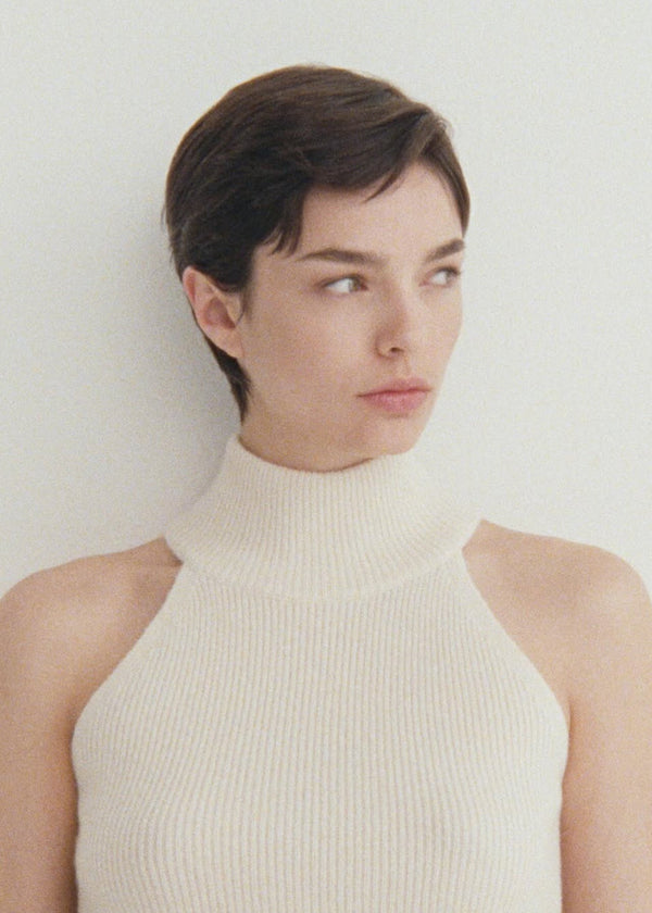 Lisa Yang Freya Top in Cream