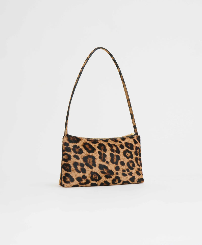 Mansur Gavriel Gaia Shoulder Bag in Leopard