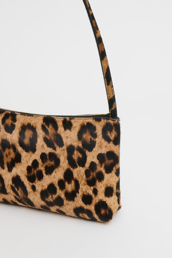 Mansur Gavriel Gaia Shoulder Bag in Leopard