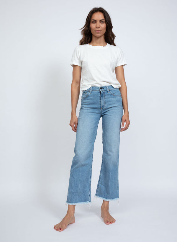 ASKK NY Crop Wide Straight Leg Keel Over