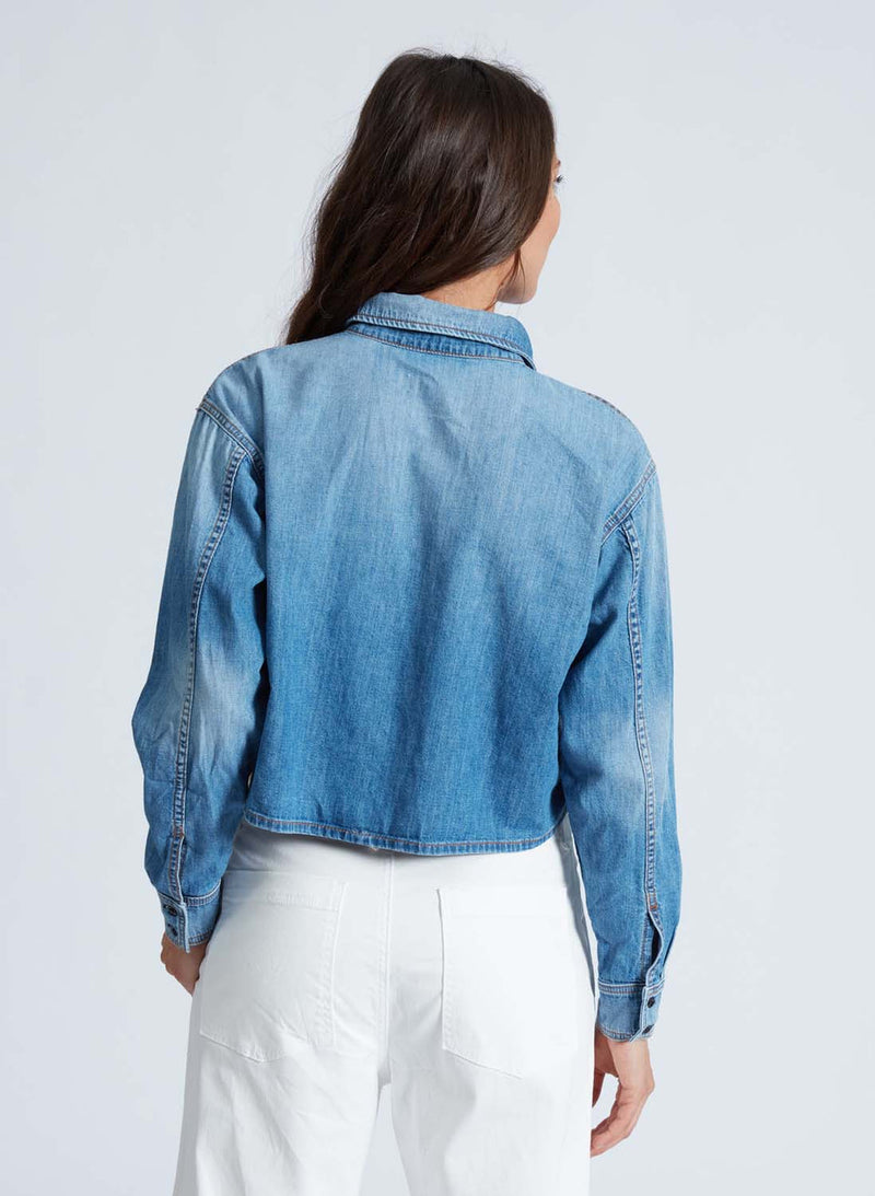 ASKK NY Denim Shirt in Muse