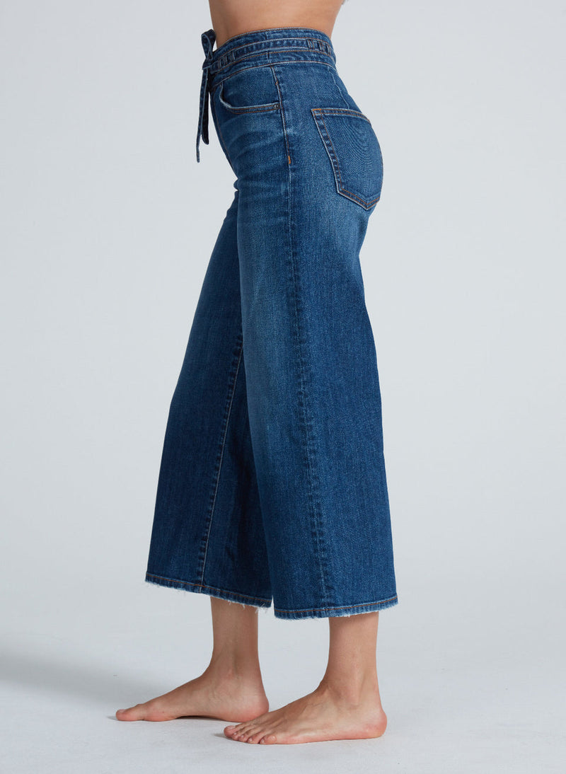 Cropped Rio Denim in Clean Gunnison - ASKK NY