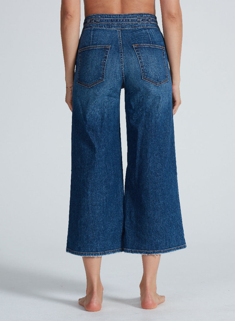 Cropped Rio Denim in Clean Gunnison - ASKK NY