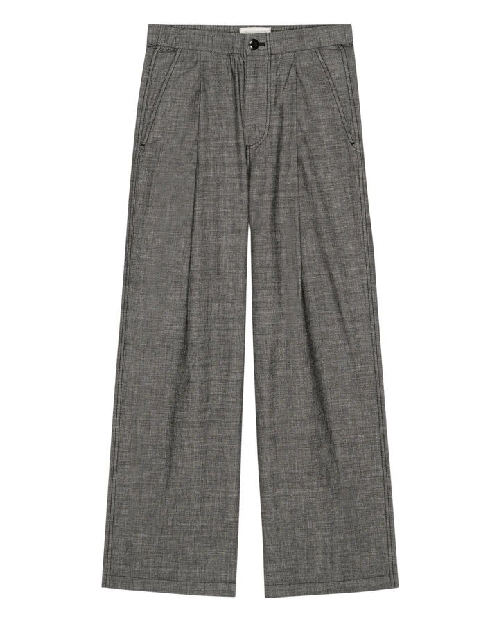 Sawyer Pant in Smoke Wash - The Great