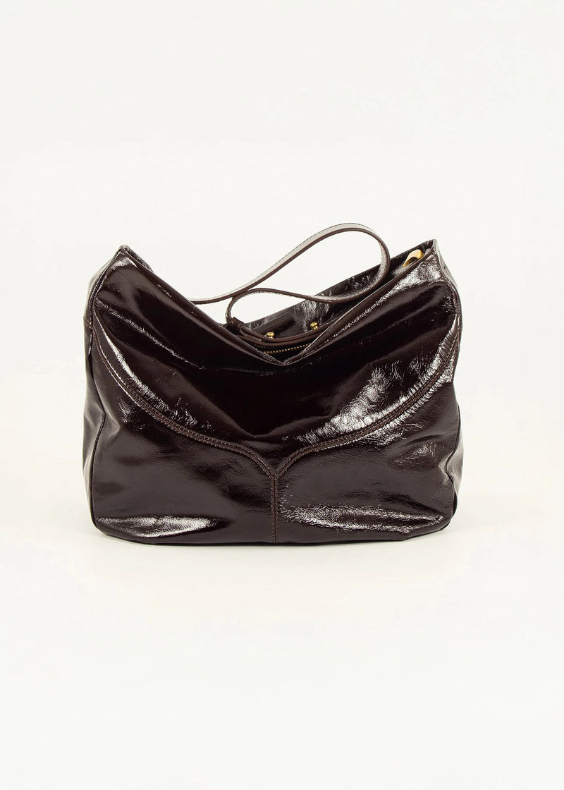 Sessun Divilio Leather Bag in Browny