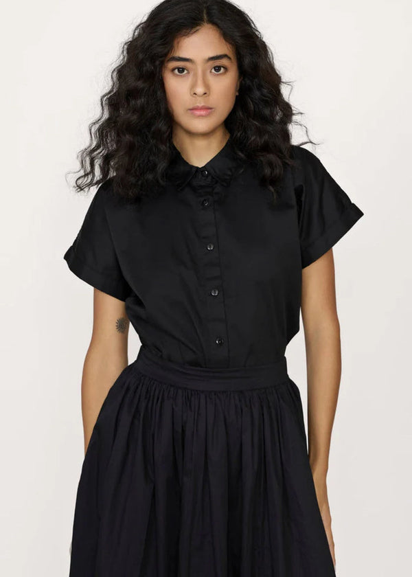 Relaxed Short Sleeve in Black - LTL