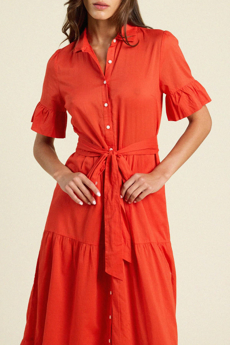 Trovata Martine Dress Tomato Voile